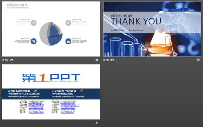 化学实验PPT模板