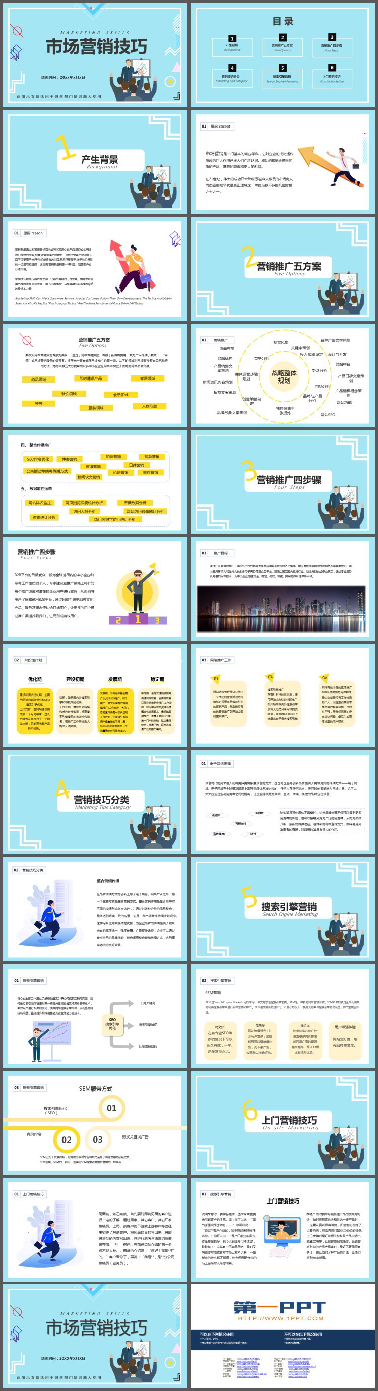 市场营销技巧培训PPT下载