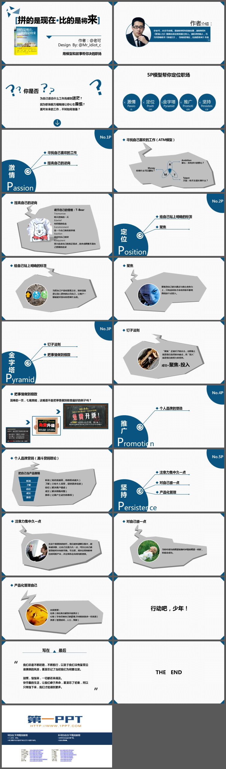 《拼的是现在比的是将来》读书笔记PPT